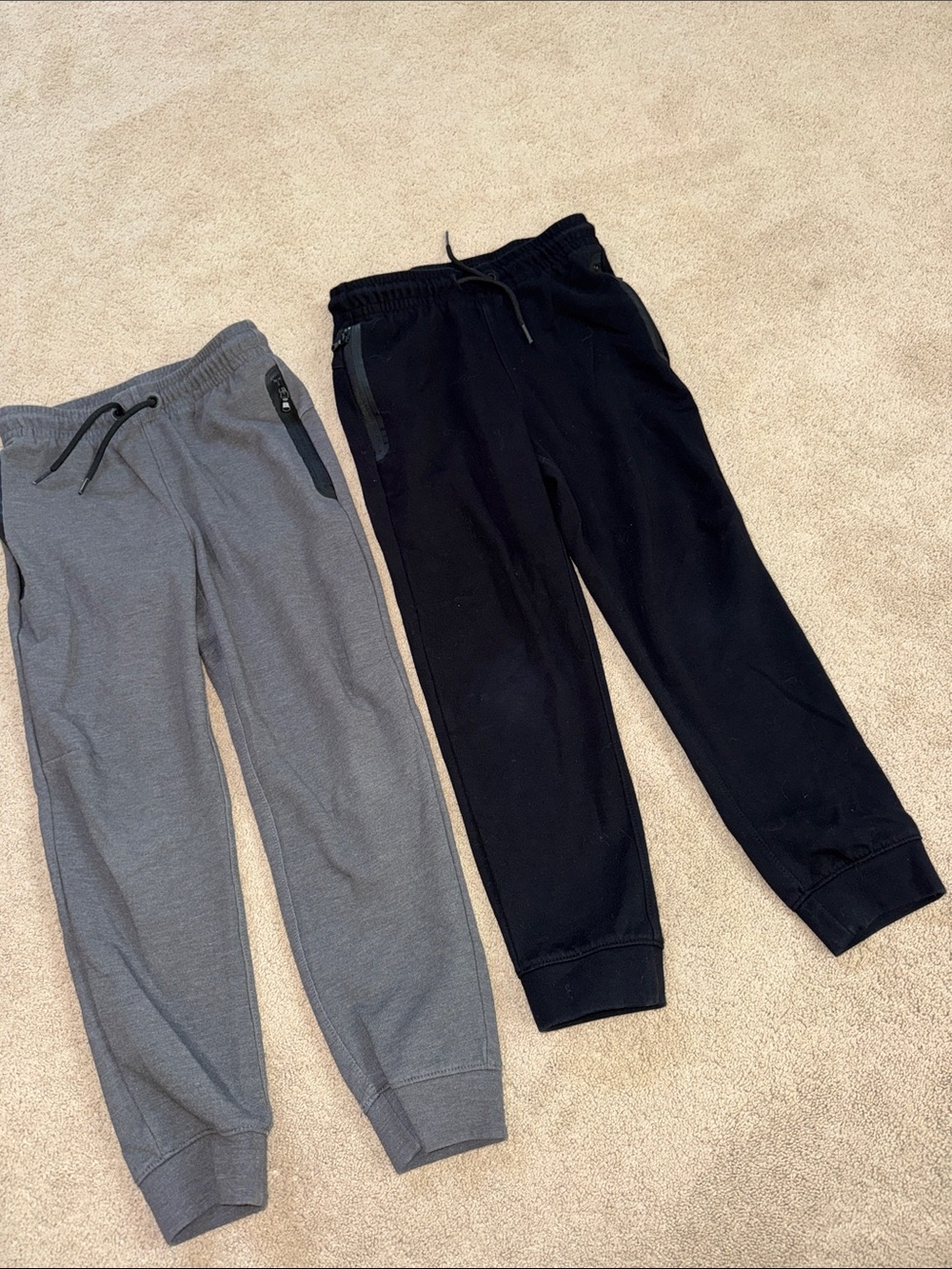 Old Navy Kids Jogger Pants in Black and Gray - 2-Pack